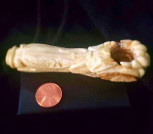 Carved ivory Tabasco Piece 