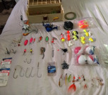 fishing tackle and gear